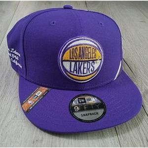 New Era  9fifty Los Angeles Lakers Draft Snapback Hat